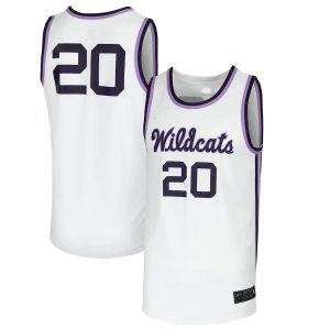 20KansasStateWildcatsNikeTeamReplicaBasketballJersey-White