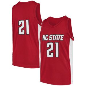 21NCStateWolfpackadidasYouthGameJersey-Red