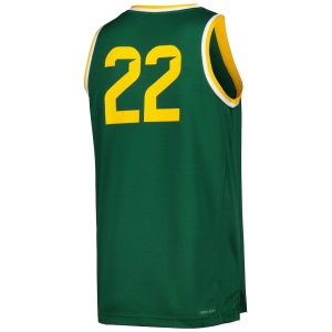 22BaylorBearsUnisexReplicaBasketballJersey-Green