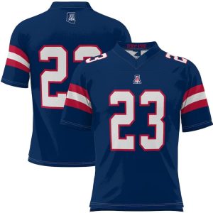 23ArizonaWildcatsGameDayGreatsDesertRisingFootballJersey-Navy