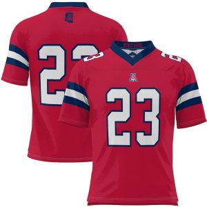 23ArizonaWildcatsGameDayGreatsDesertRisingFootballJersey-Red
