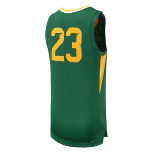 23BaylorBearsReplicaBasketballJersey-Green