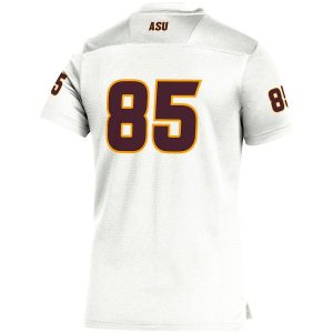 85ArizonaStateSunDevilsadidasYouthTeamReplicaFootballJersey-White