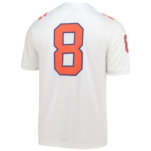 8ClemsonTigersNikeGameJersey-White