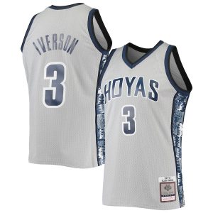 AllenIversonGeorgetownHoyasMitchell_Ness1995-96SwingmanReplicaJersey-Gray