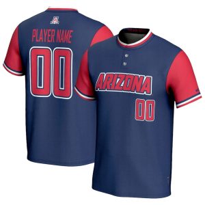 ArizonaWildcatsGameDayGreatsUnisexNILPick-A-PlayerLightweightSoftballJersey-Navy-1