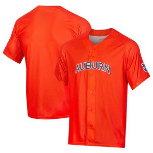 AuburnTigersUnderArmourReplicaBaseballJersey-Orange-1