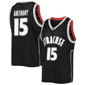 CarmeloAnthonySyracuseOrangeOriginalRetroBrandAlumniCommemorativeReplicaBasketballJersey-Black
