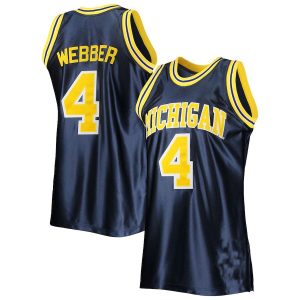ChrisWebberMichiganWolverinesMitchell_Ness1991-92AuthenticThrowbackCollegeJersey-Navy