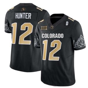 ColoradoBuffaloes_12TravisHunter2024BlackHomeCollegeFootballJersey