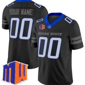 CustomBoiseStateBroncosBlackVaporLimitedCollegeFootball