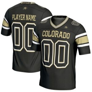 CustomCustomColoradoBuffaloesGameDayGreatsNILPick-A-PlayerFootballJersey-Black-1