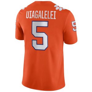 DJUiagaleleiClemsonTigersNikeNILReplicaFootballJersey-Orange