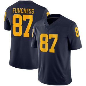 DevinFunchessMichiganWolverinesJordanBrandGameJersey-Navy