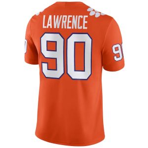 DexterLawrenceClemsonTigersNikeAlumniPlayerJersey-Orange