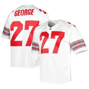EddieGeorgeOhioStateBuckeyesMitchell_NessAuthenticJersey-White-1