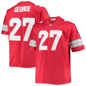 EddieGeorgeOhioStateBuckeyesMitchell_NessBig_TallLegacyAlumniJersey-Scarlet