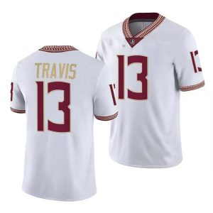 FloridaStateSeminoles_13JordanTravisWhiteStitchedJersey