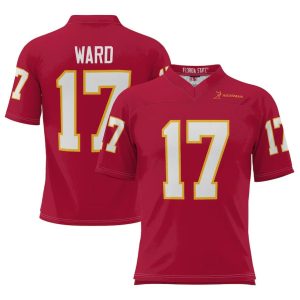 FloridaStateSeminoles_17CharlieWardGameDayGreatsHeismanFootballJersey-Garnet-1