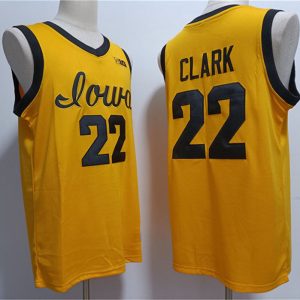 I.Hawkeyes_22CaitlinClarkYellowStitchedJersey-1