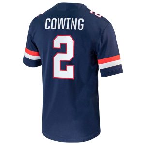 JacobCowingArizonaWildcatsNikeNILReplicaFootballJersey-Navy