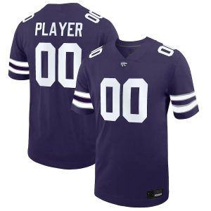 KansasStateWildcatsNikePick-A-PlayerNILReplicaFootballJersey-Purple-1