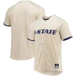 KansasStateWildcatsNikeReplicaBaseballJersey-Natural