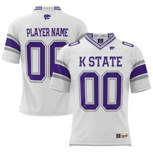 KansasStateWildcatsProSphereYouthNILPick-A-PlayerFootballJersey-White