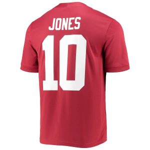 MacJonesAlabamaCrimsonTideNike2021DraftClassGameJersey-Crimson