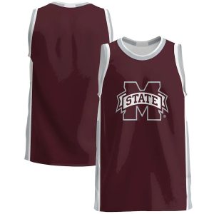 MississippiStateBulldogsBasketballJersey-Maroon