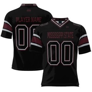 MississippiStateBulldogsProSphereNILPick-A-PlayerFootballJersey-Black