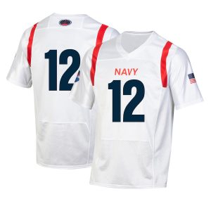 NavyMidshipmenUnderArmour2022SpecialGamesReplicaJersey-White