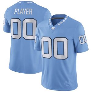 NorthCarolinaTarHeelsJordanBrandPick-A-PlayerNILReplicaFootballJersey-CarolinaBlue