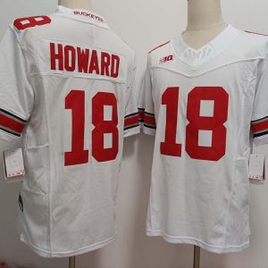 OhioStateBuckeyes_18WillHowardWhiteFUSECollegeFootballJersey