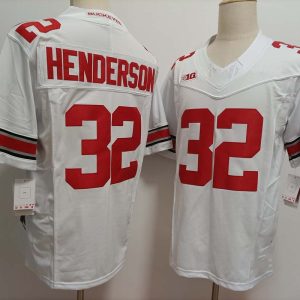 OhioStateBuckeyes_32TreVeyonHendersonWhiteFUSECollegeFootballJersey-1