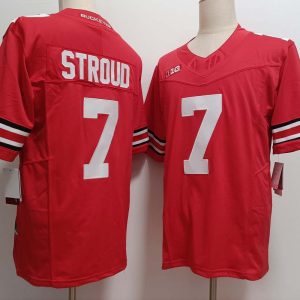 OhioStateBuckeyes_7CJStroudWhiteFUSECollegeStitchedJersey