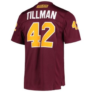 PatTillmanArizonaStateSunDevilsadidasTeamPremierFootballJersey-Maroon