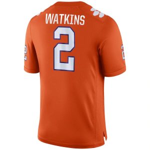 SammyWatkinsClemsonTigersNikeGameJersey-Orange
