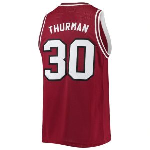 ScottyThurmanArkansasRazorbacksOriginalRetroBrandAlumniCommemorativeClassicBasketballJersey-Cardinal