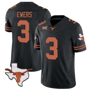 TexasLonghorn_3QuinnEwersVaporLimitedFootballBlack