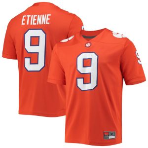 TravisEtienneClemsonTigersNike2021DraftClassGameJersey-Orange-1