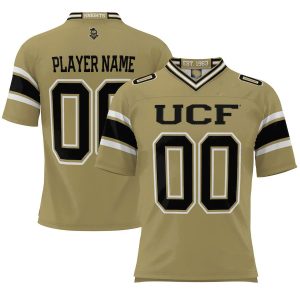 UCFKnightsProSphereNILPick-A-PlayerFootballJersey-Gold