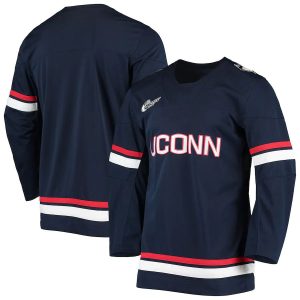 UConnHuskiesNikeReplicaHockeyJersey-Navy