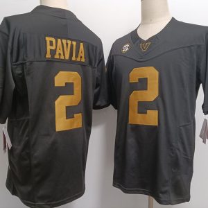 VanderbiltCommodores_2DiegoPaviaBlackGoldFUSECollegeFootballJersey-1
