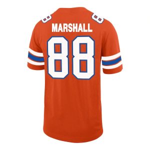 WilberMarshallFloridaGatorsJordanBrandRingofHonorUntouchableReplicaJersey-Orange