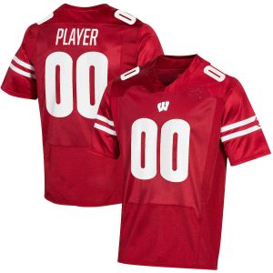 WisconsinBadgersUnderArmourPick-A-PlayerNILReplicaFootballJersey-Red_6143a9e2-7ca0-4359-a0c7-136ac234b96e-1